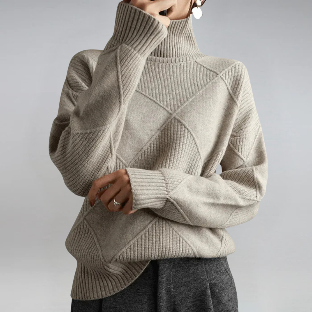 Lauren | Luxuriöser Rollkragenpullover