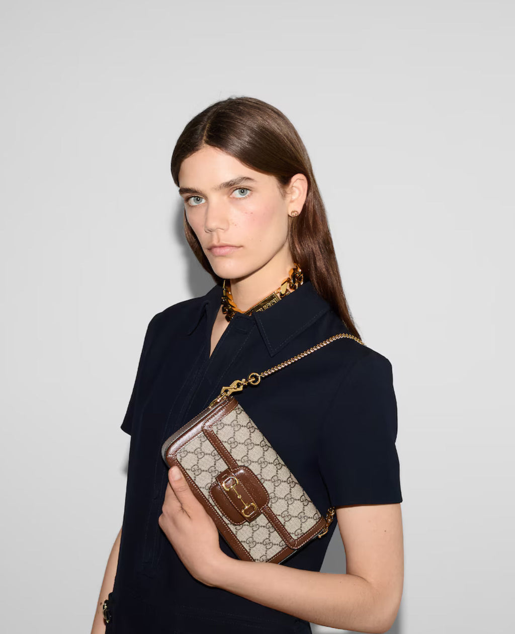 Horsebit 1955 Small Shoulder Bag