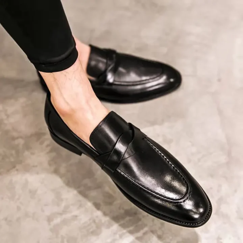 Mocassini in Pelle Chic