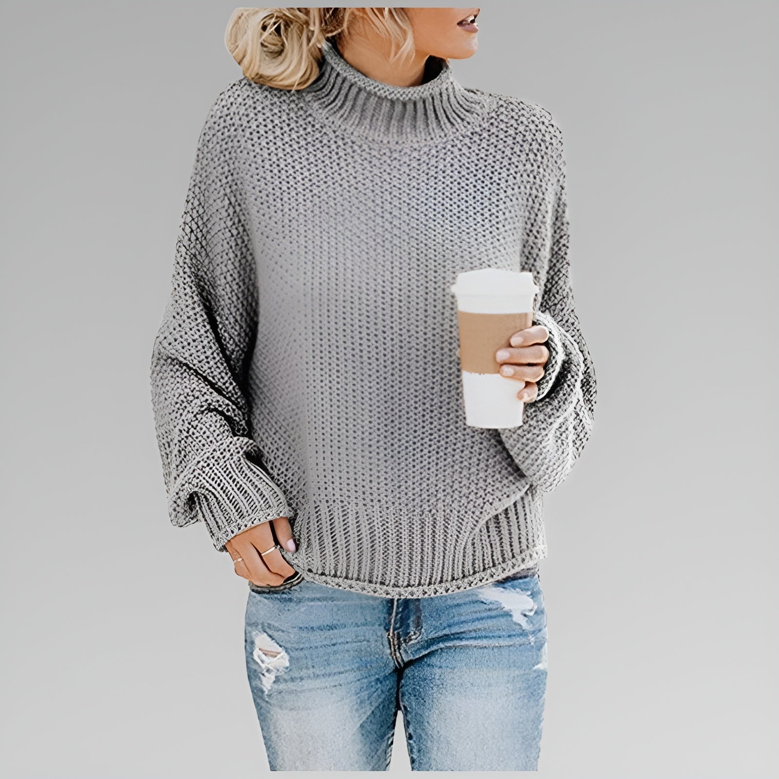 Anna | Klassischer Gemütlicher Strickpullover