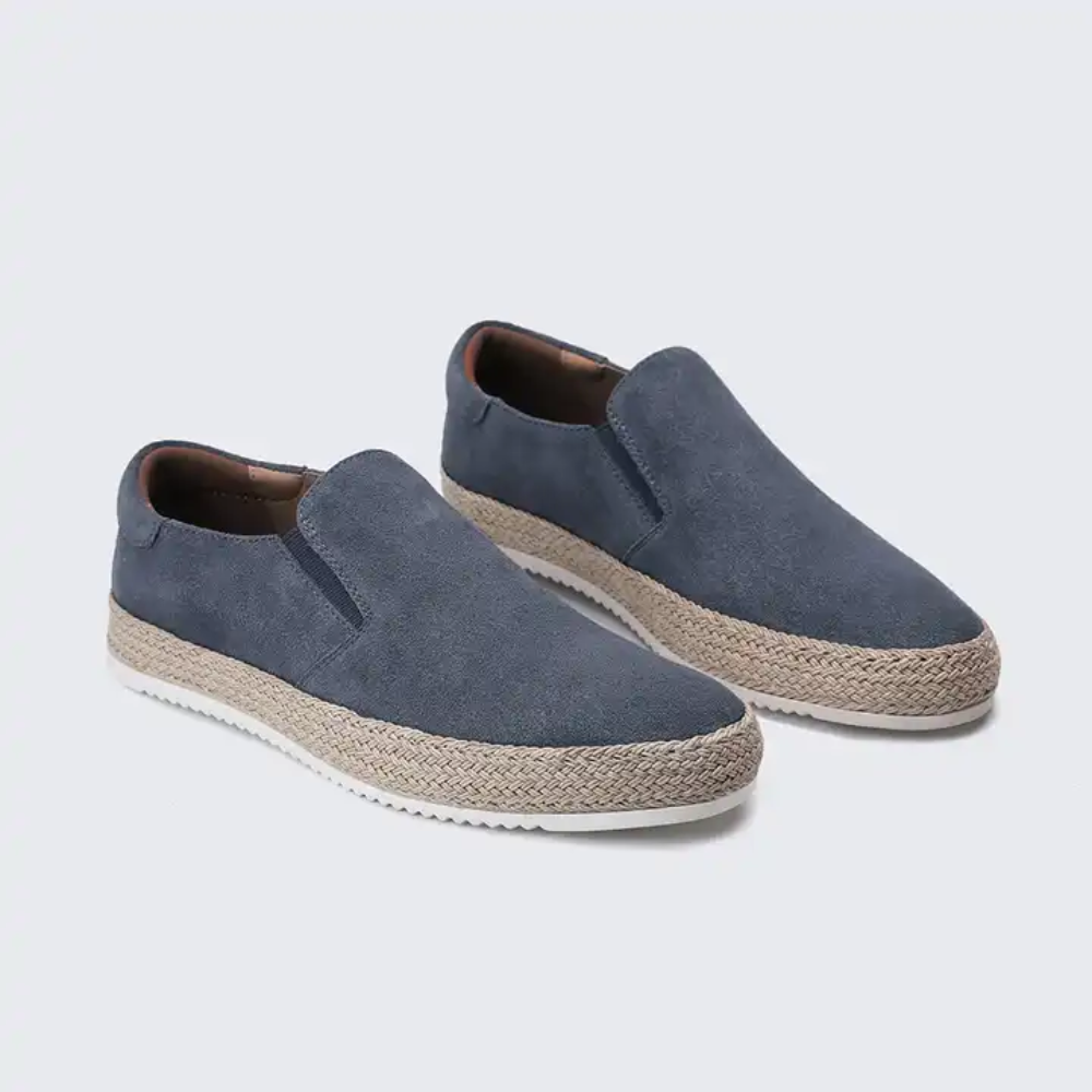 Mocassini Estivi in Pelle Suede
