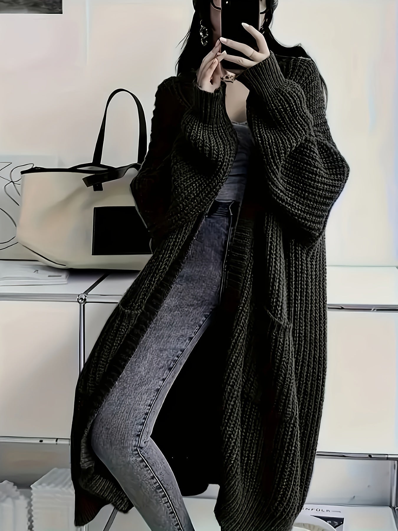 Alice | Gemütlicher Confidence Longline Cardigan