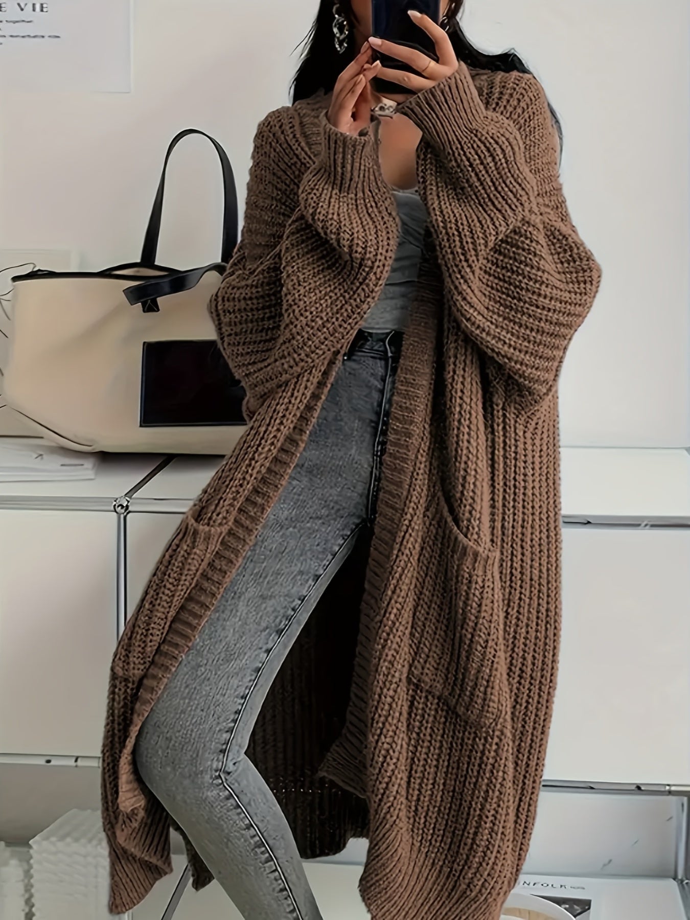 Alice | Gemütlicher Confidence Longline Cardigan