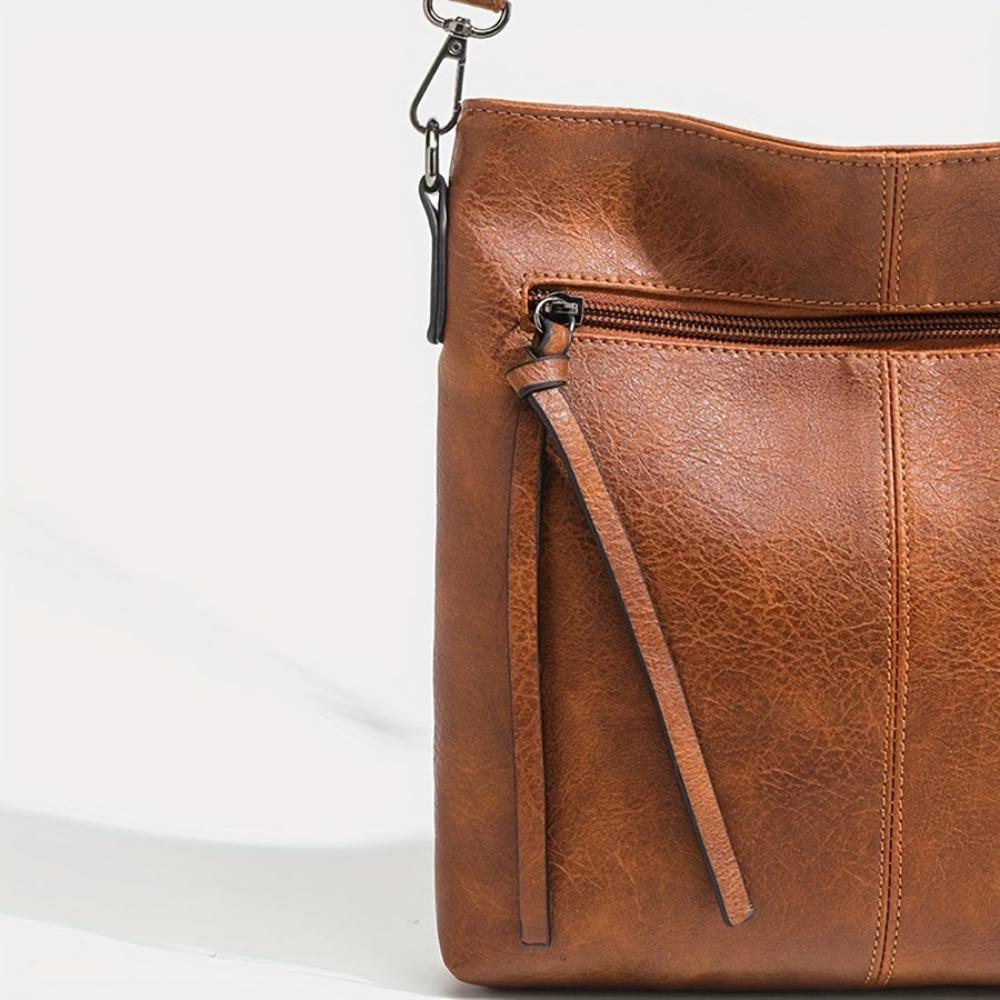 Lina | Vintage Umhängetasche mit Schachbrettmuster