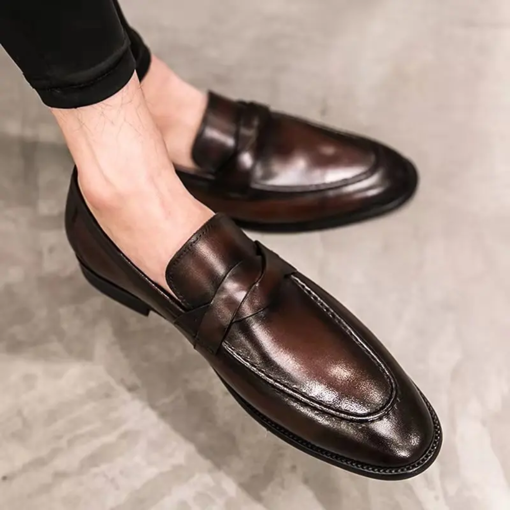 Mocassini in Pelle Chic