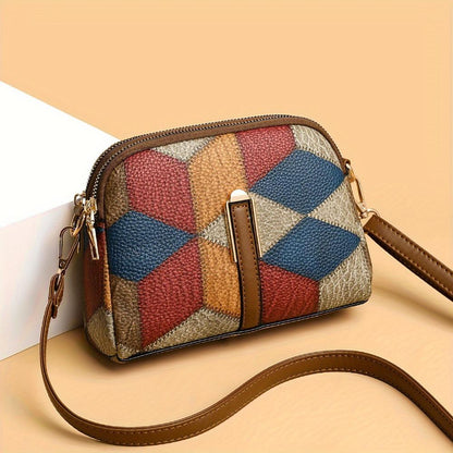 Clio | Mini Umhängetasche Patchwork