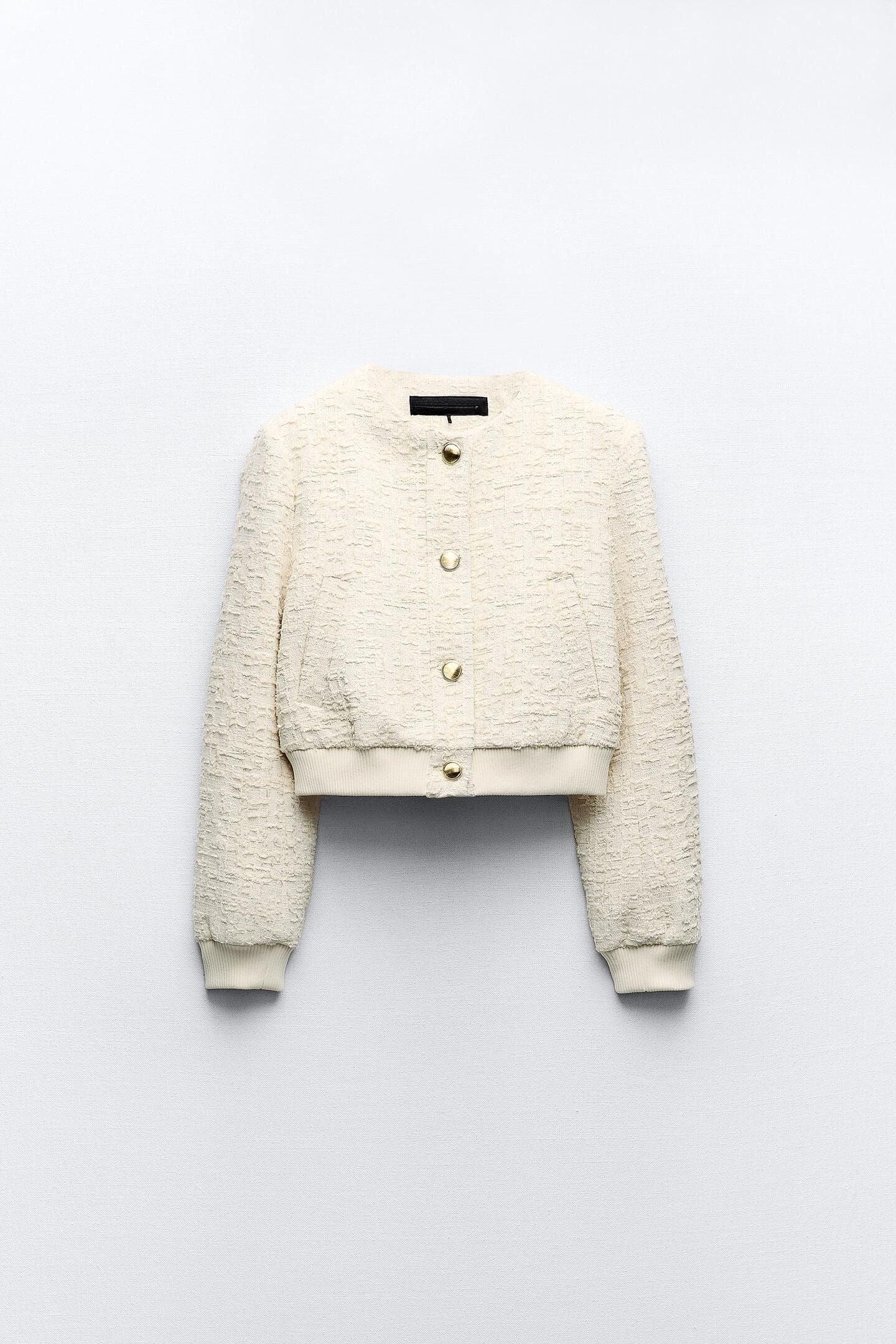 Old Money Strukturierter Polo Bomber Sweater