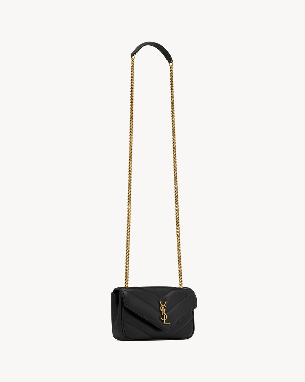 LOULOU MINI IN LAMB LEATHER