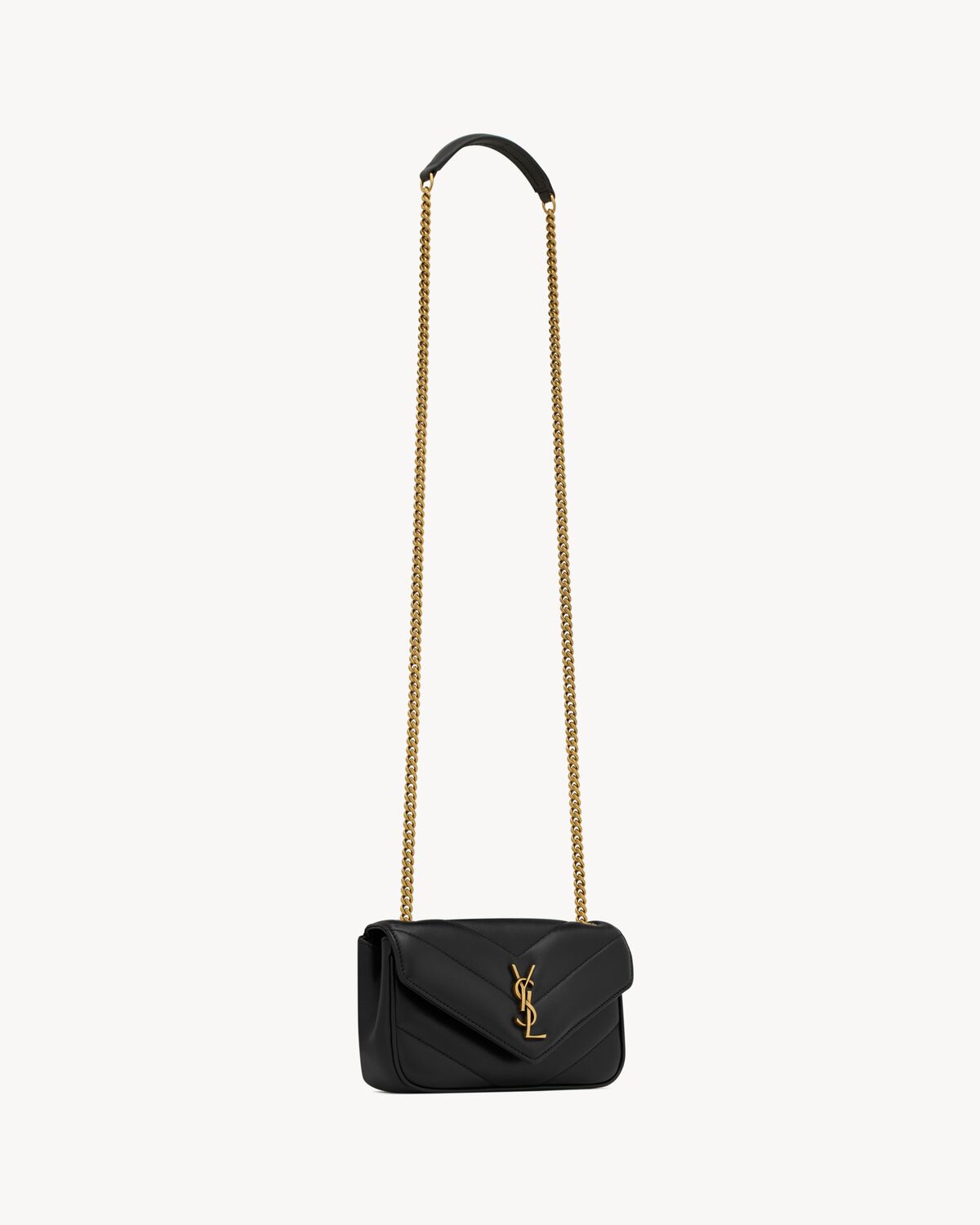 LOULOU MINI IN LAMB LEATHER