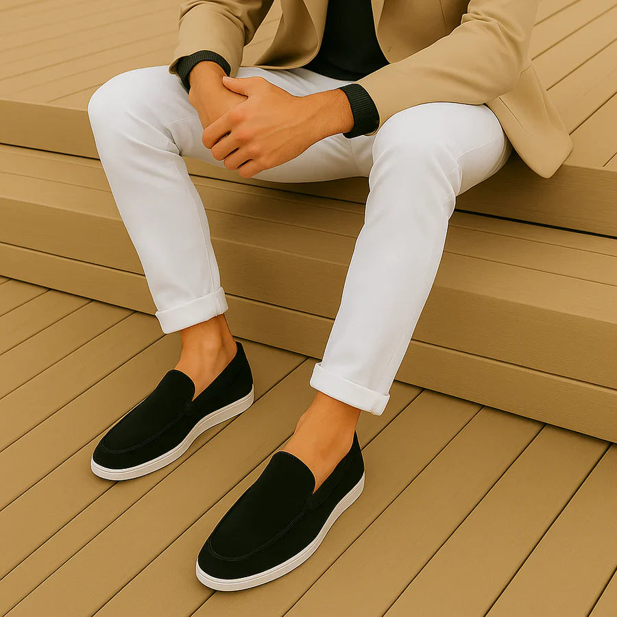 Mocassini in Suede Casual