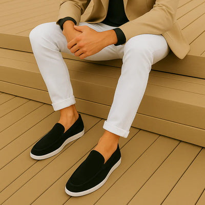 Mocassini in Suede Casual