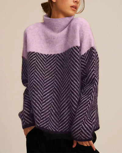 Norah | Baumwollrollkragensweater