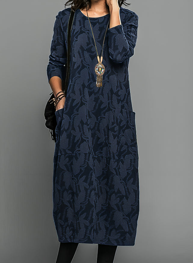 Madeleine | Warmer Winterkleid mit elegantem Schnitt