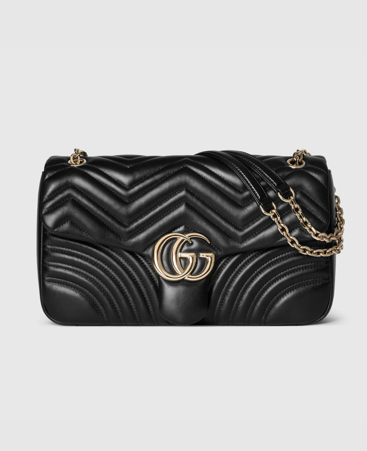 Large Shoulder Bag with GG Marmont Pattern