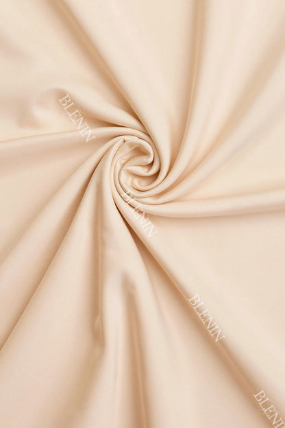 Old Money Solid High Waist Draped Midi Rock