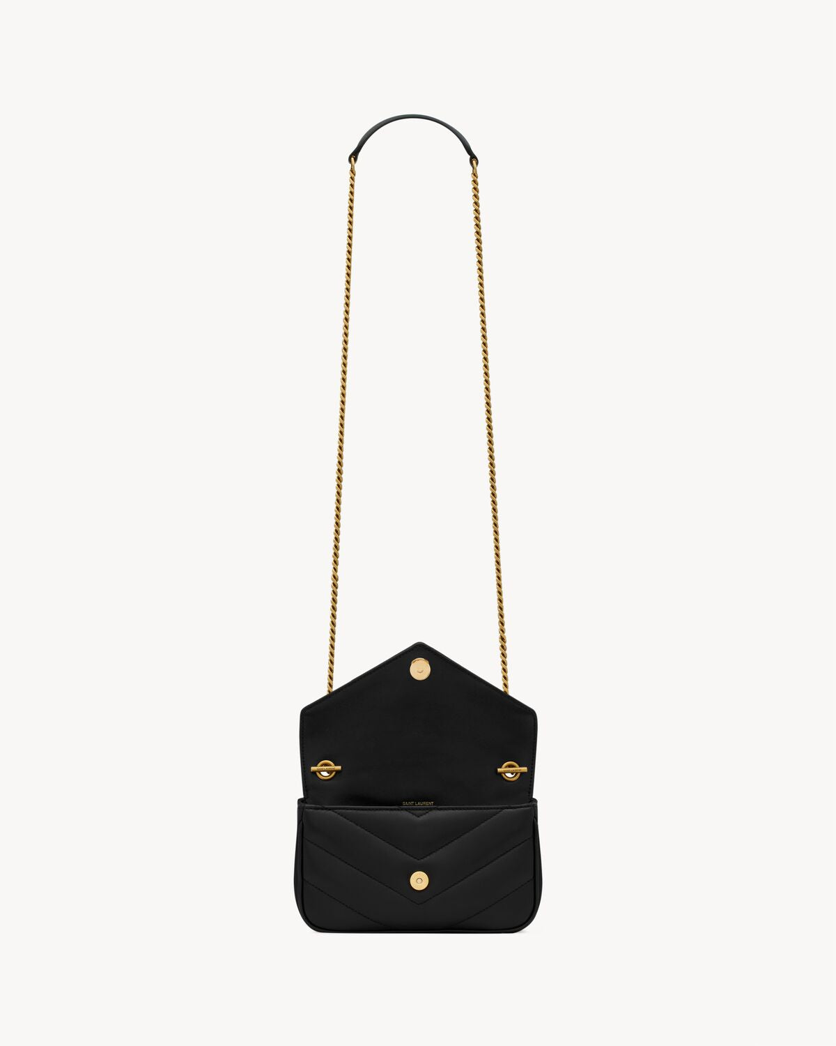 LOULOU MINI IN LAMB LEATHER