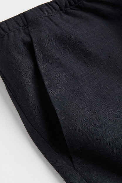 Old Money Klassische Leinen Lockere Gruty-Hose