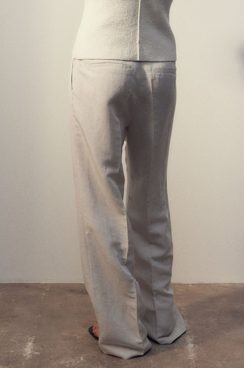 Alte Geld Leinen Lange Premium Hose