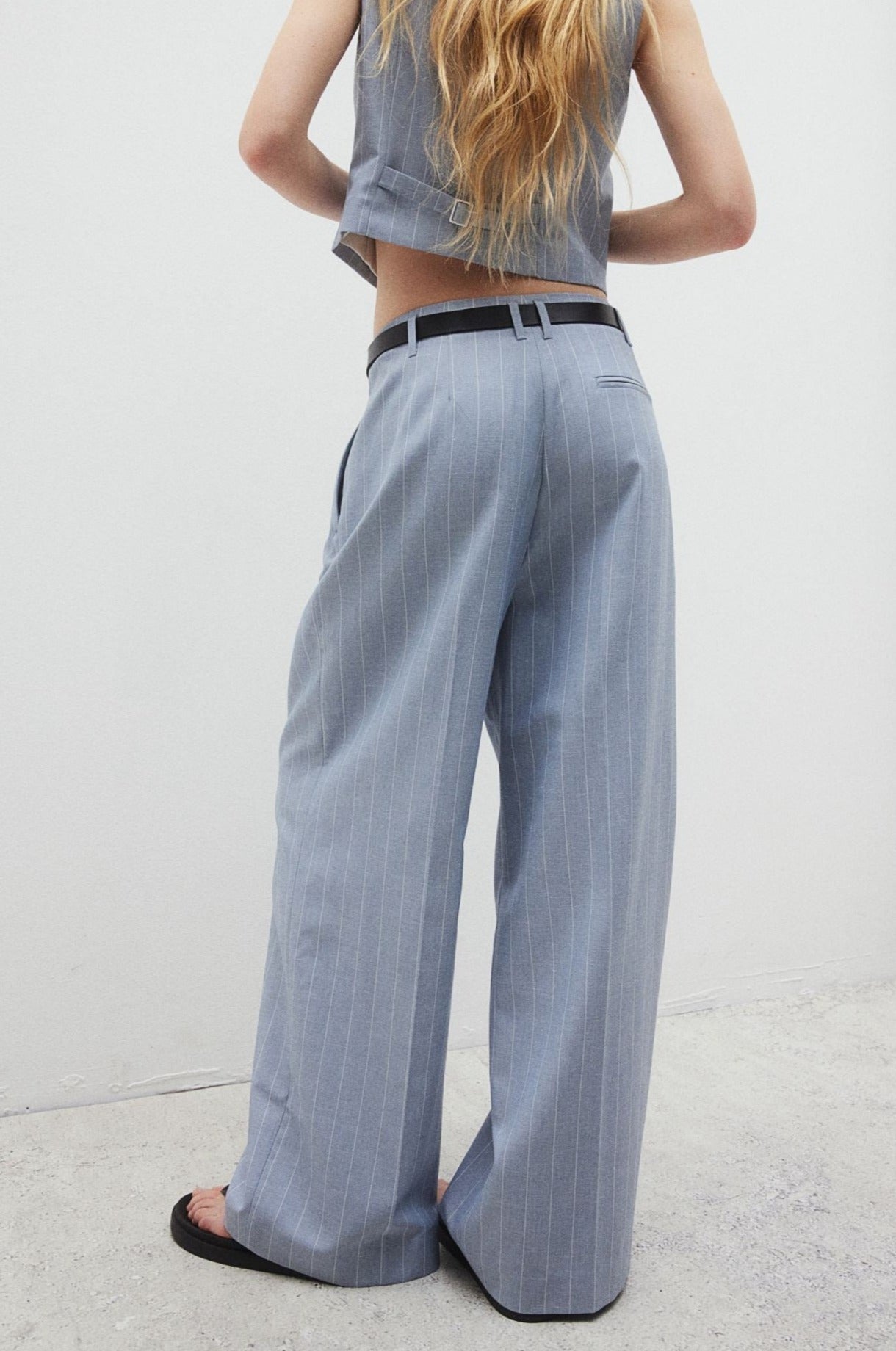 Elegante Backdrop-Hosen im Old Money-Stil