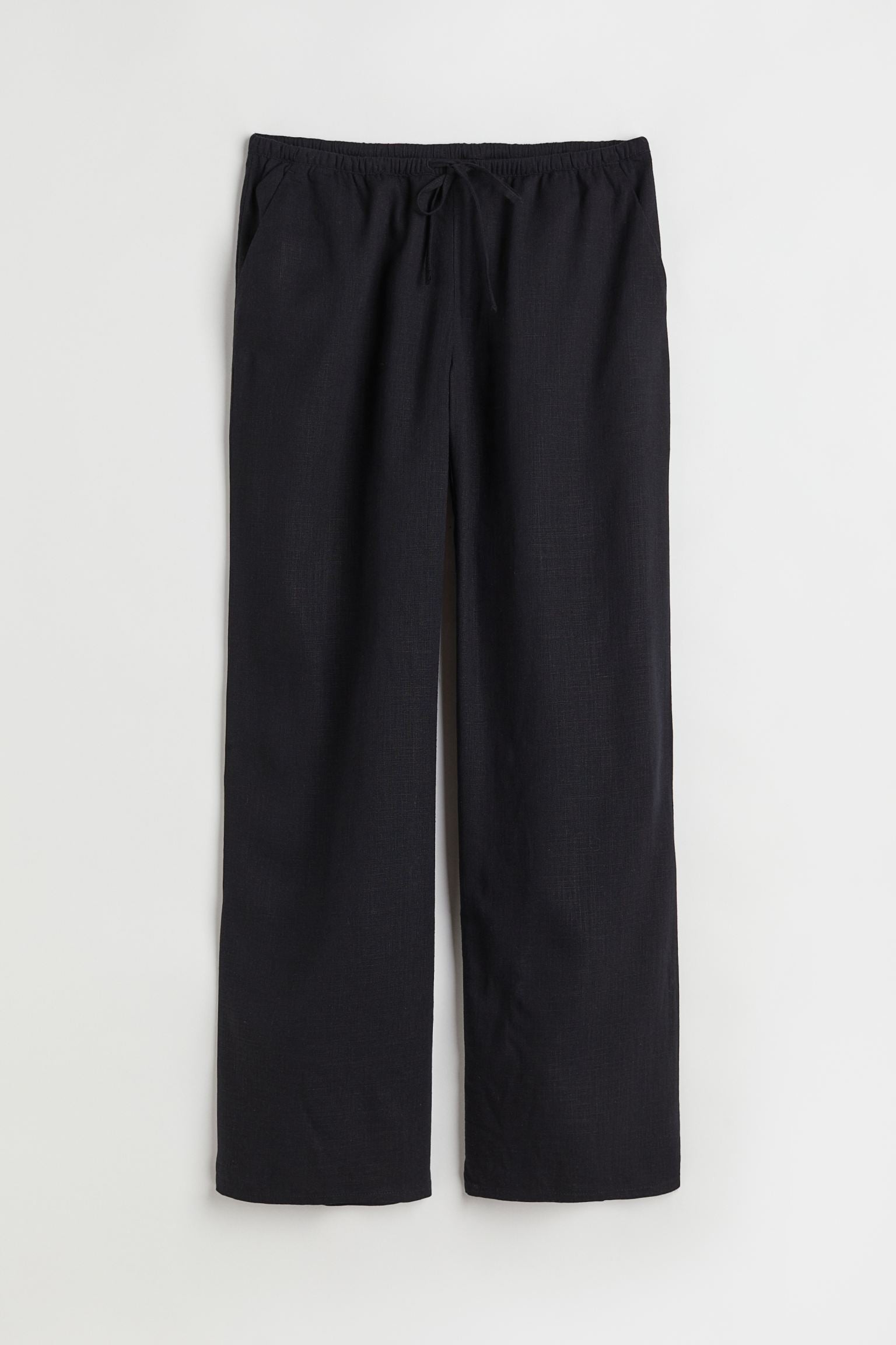 Old Money Klassische Leinen Lockere Gruty-Hose