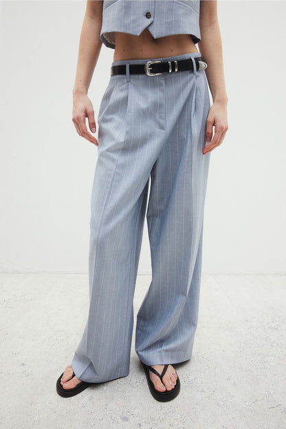 Elegante Backdrop-Hosen im Old Money-Stil