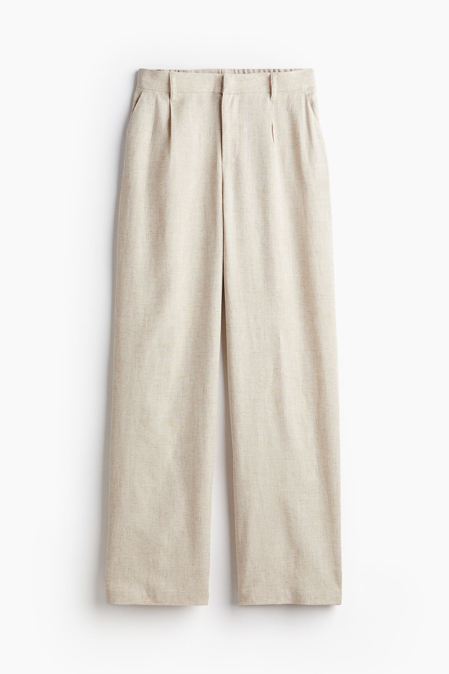 Old Money Elegante Leinen Chino Streifenhose