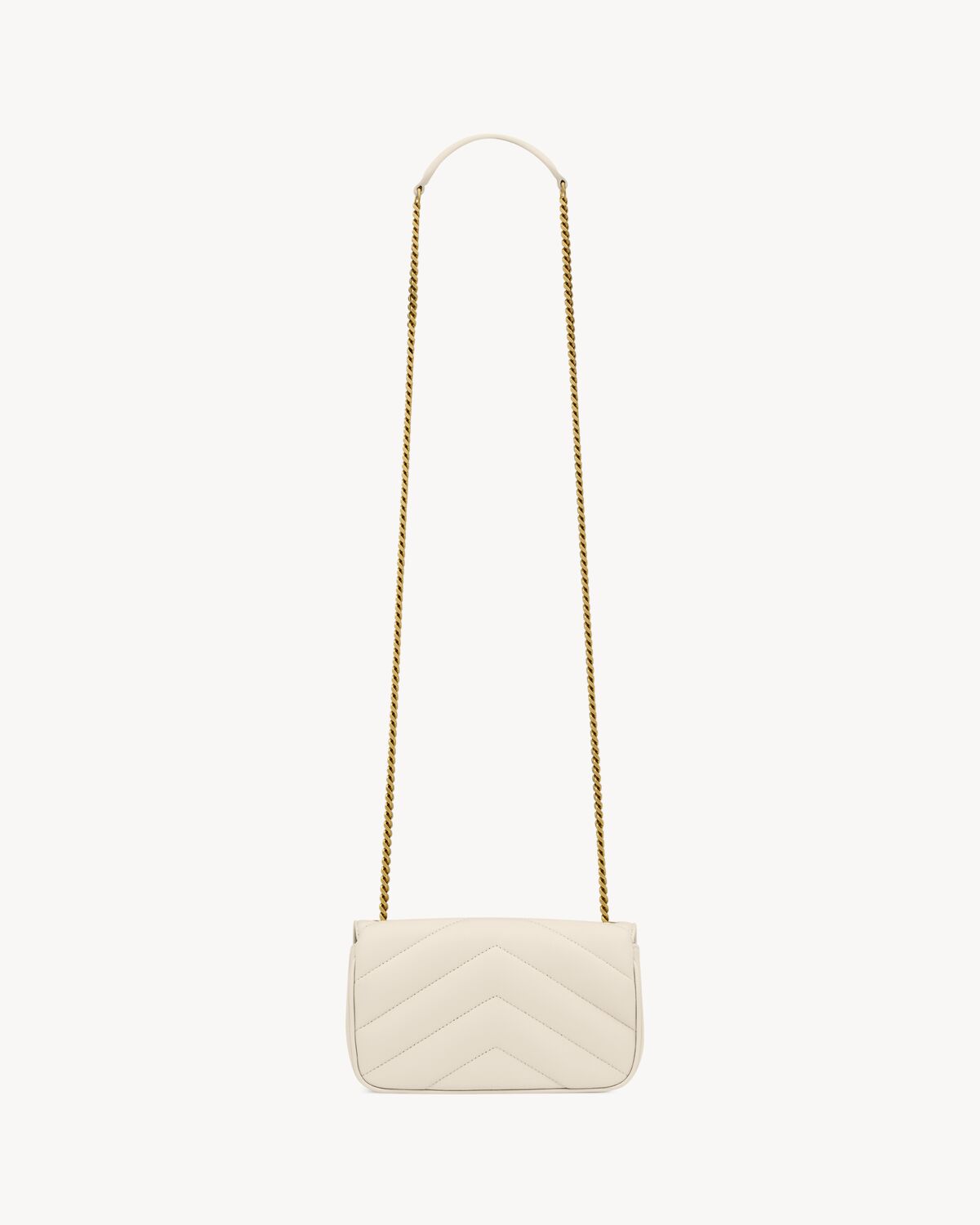 LOULOU MINI IN LAMB LEATHER