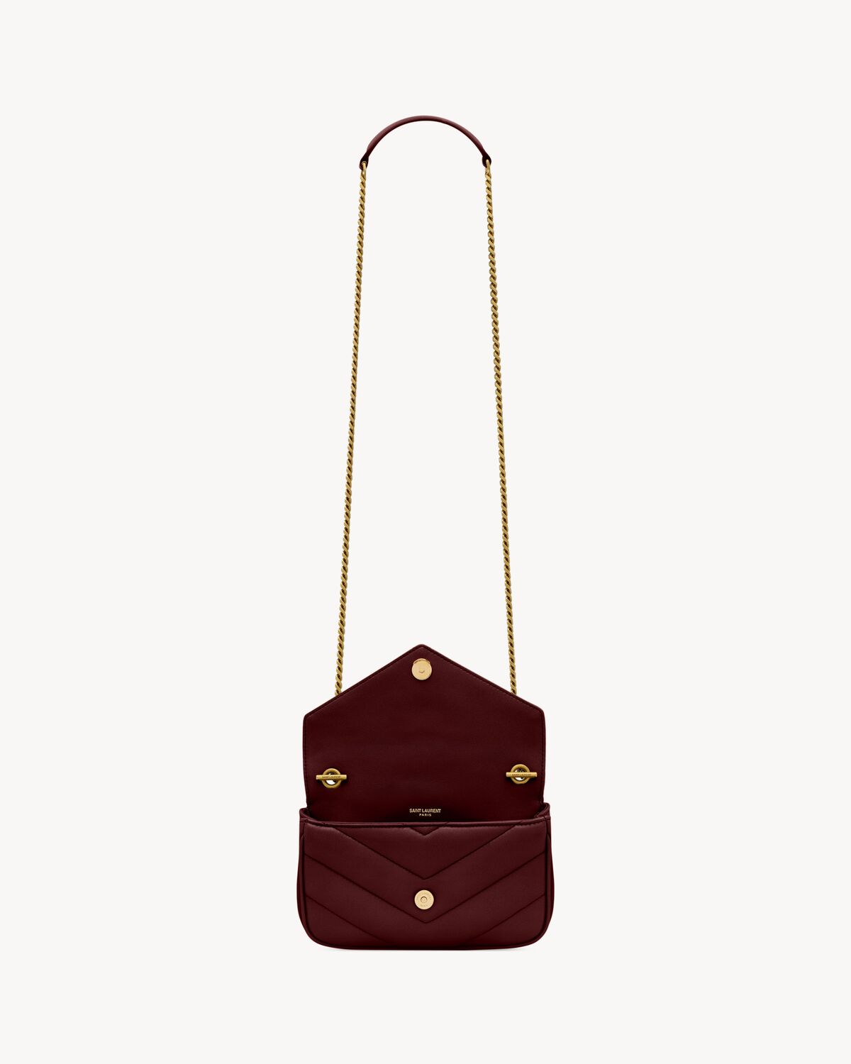 LOULOU MINI IN LAMB LEATHER