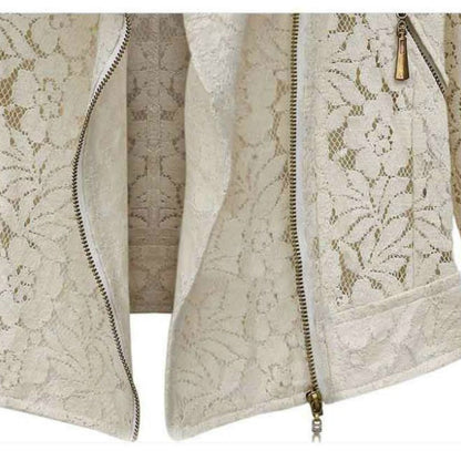Spitzen Bikerjacke
