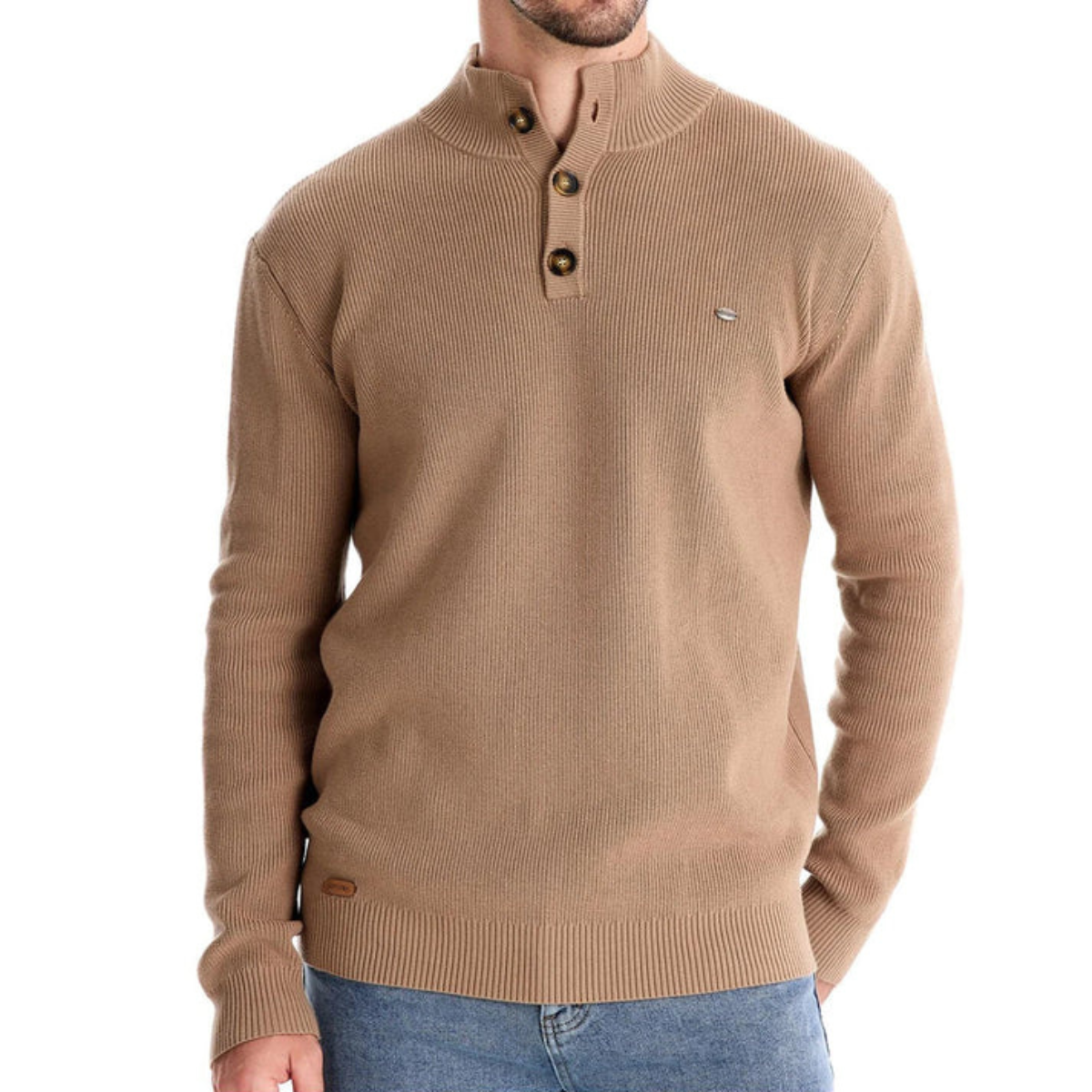Damien™ | Maglione Collo Alto Elegante