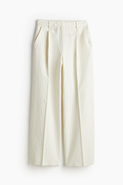 Alte Geld Leinen Lange Premium Hose