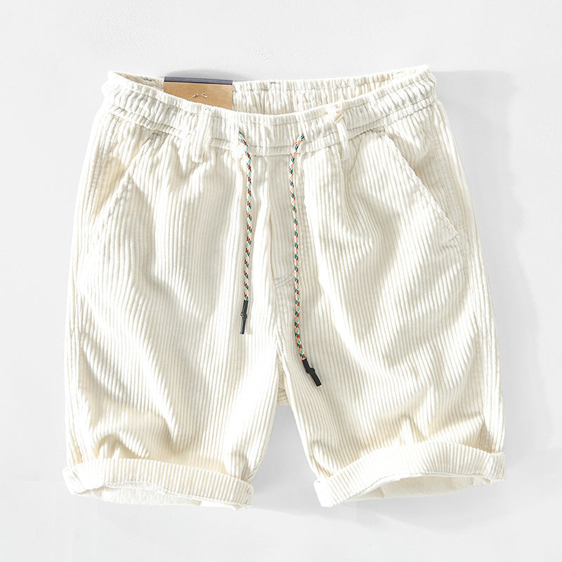 Pantaloni Corti in Velluto