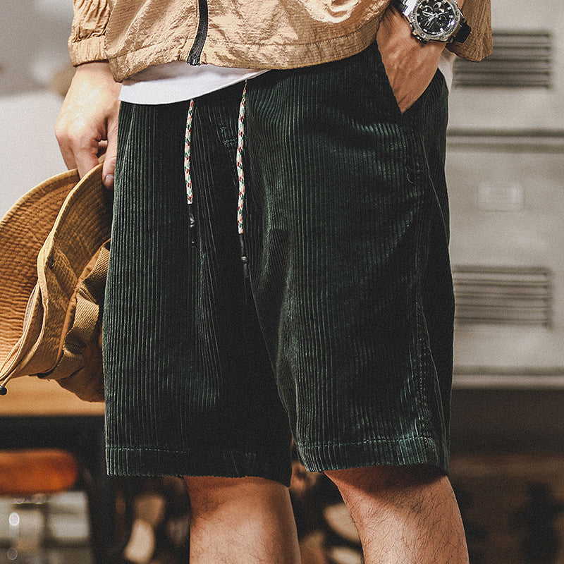 Pantaloni Corti in Velluto