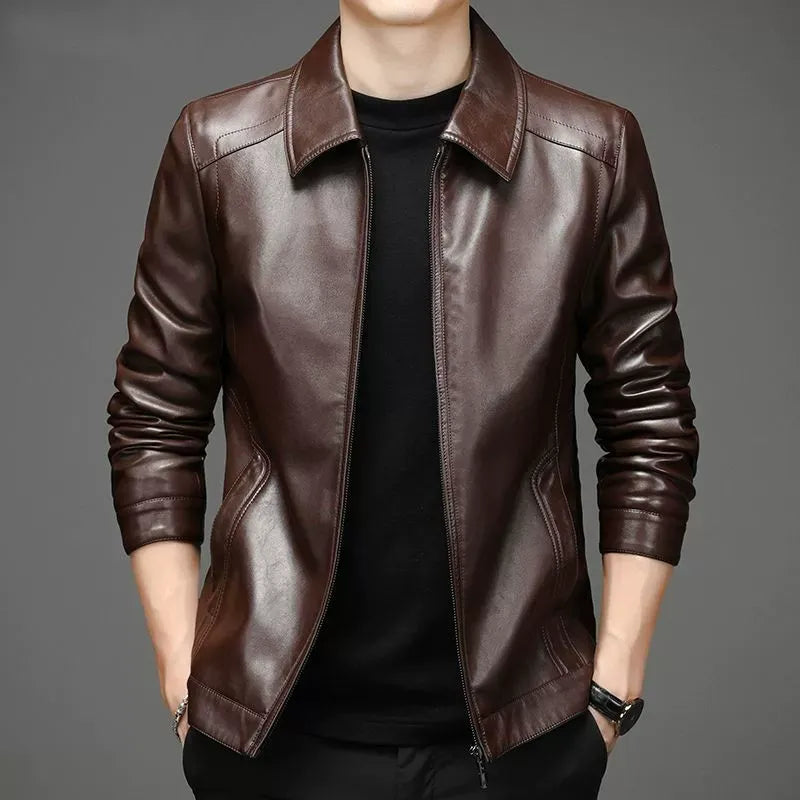 Giacca in Pelle Casual