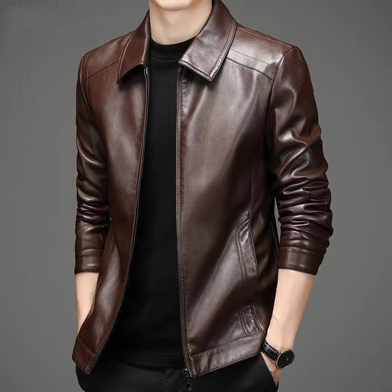 Giacca in Pelle Casual