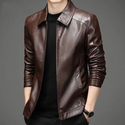 Giacca in Pelle Casual