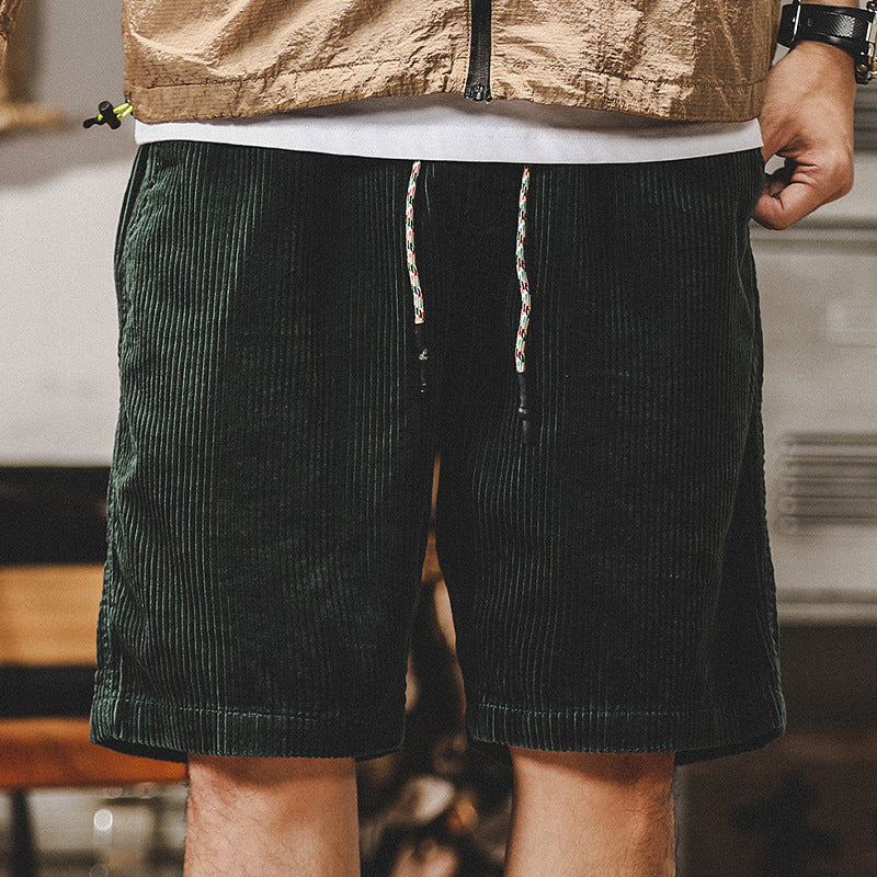 Pantaloni Corti in Velluto