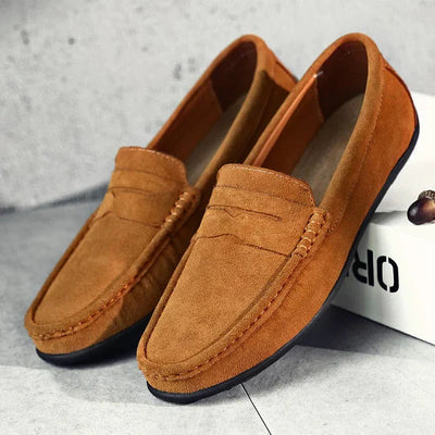 Mocassini in Suede Lorenzo