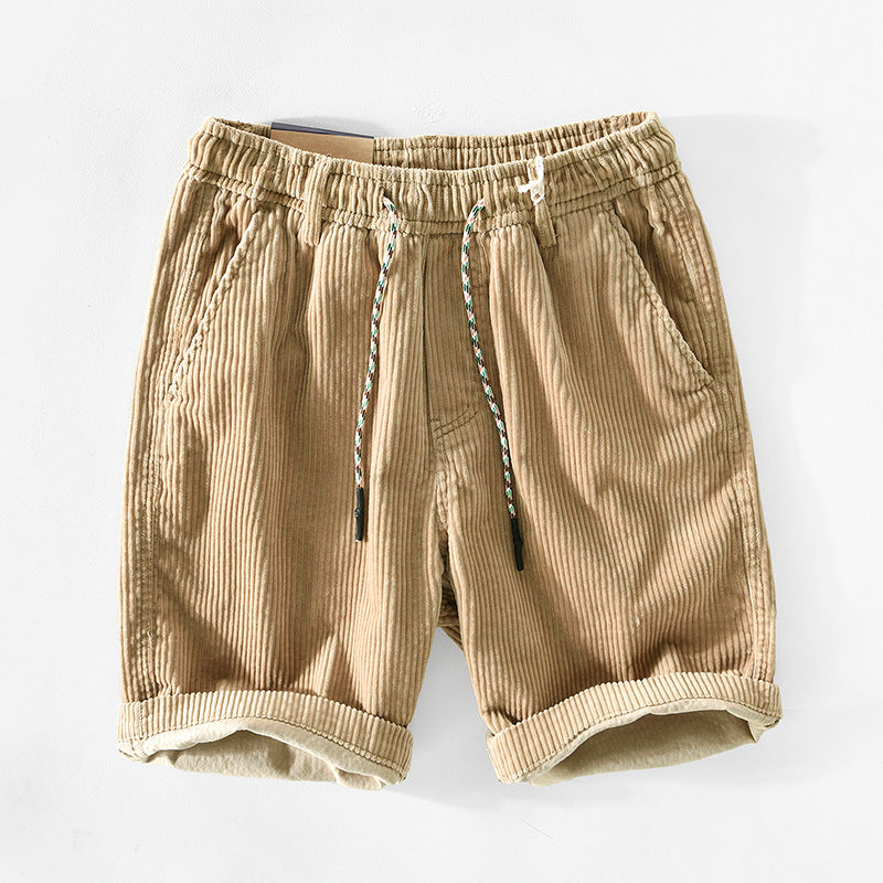 Pantaloni Corti in Velluto