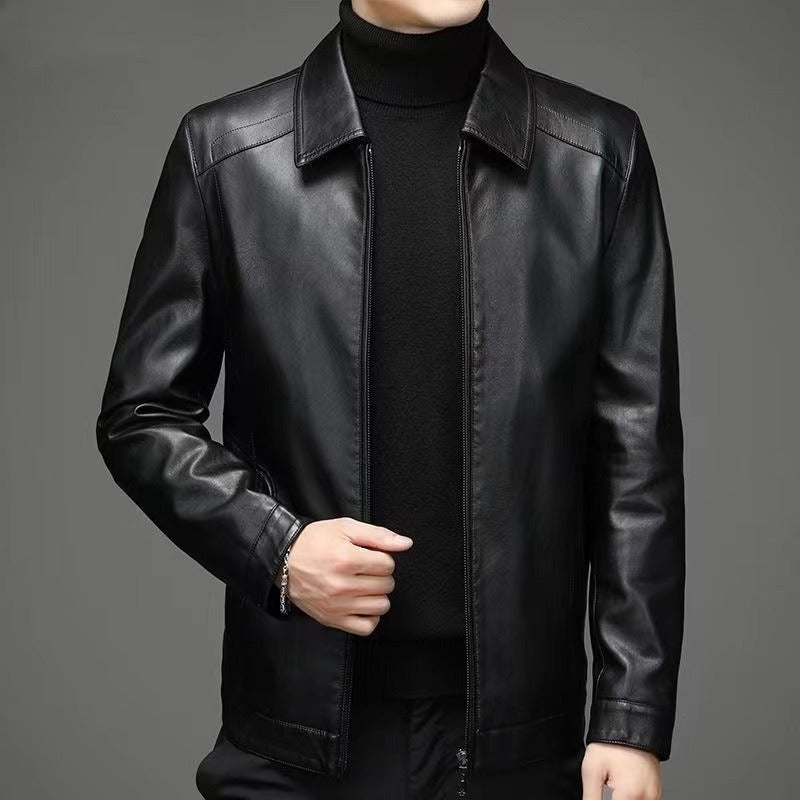 Giacca in Pelle Casual