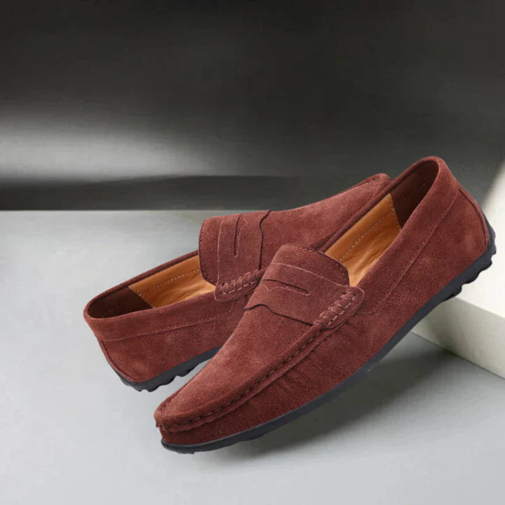 Mocassini in Suede Lorenzo