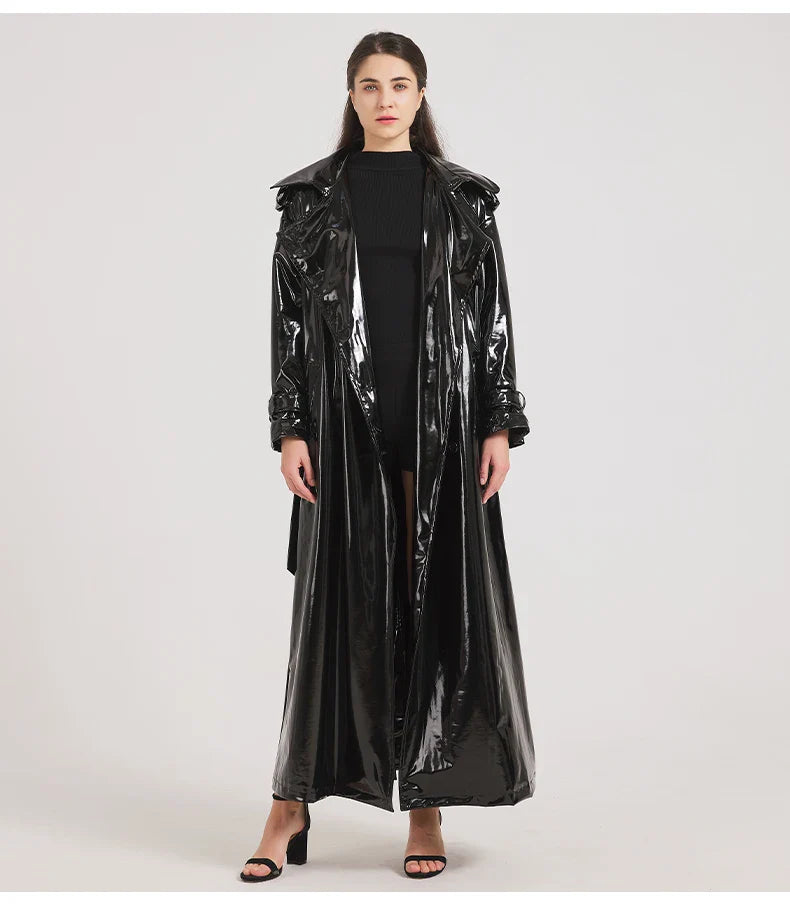 Mihaela Leder-Trenchcoat