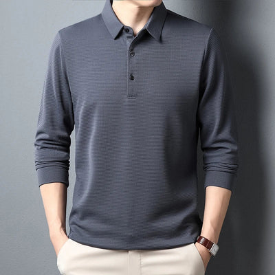 Polo Elegante a Maniche Lunghe