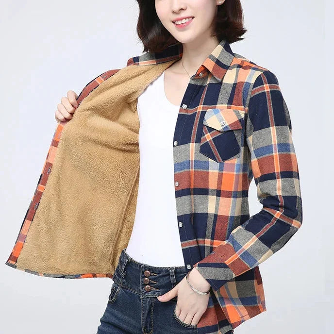 Macarena Warme Fleecejacke