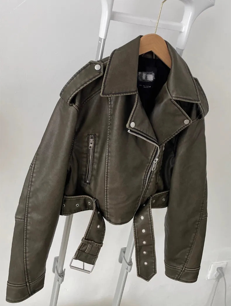 Biker-Lederjacke