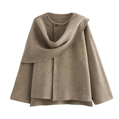 Damen Asymmetrische Schaljacke