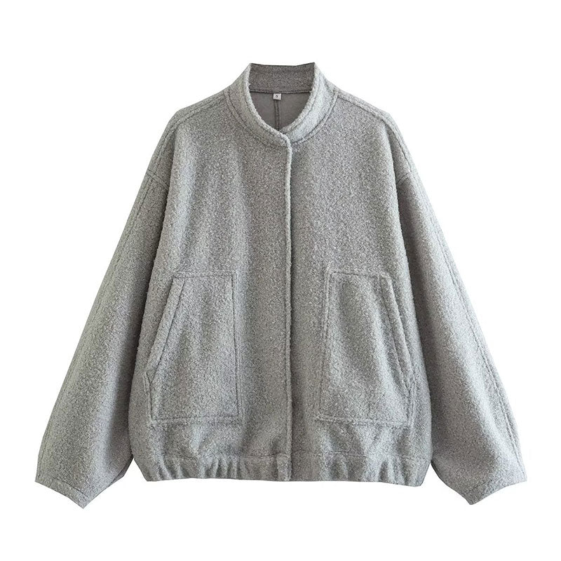 Warme Bomberjacke