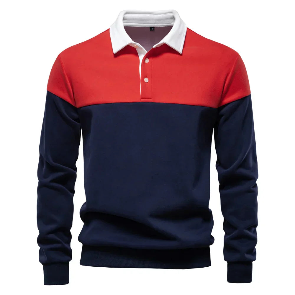 Sébastien™ | Polo Bicolore Contrastato