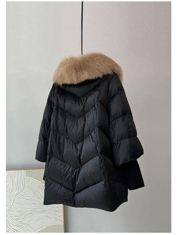 Felipe Kunstfell Daunenjacke