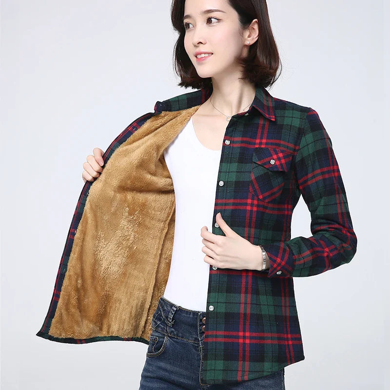 Macarena Warme Fleecejacke